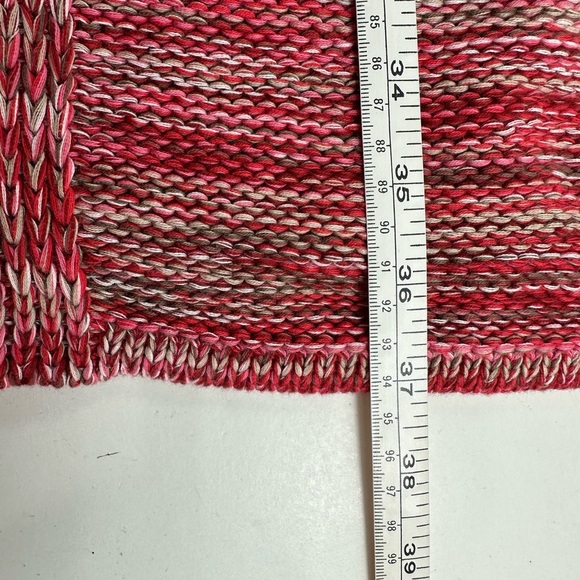 J. Jill Women's Red Open-Front Midi Cardigan Sweater 2X - Picture 7 of 9